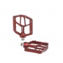 2501813107 XLC Pedale flat Colour Edition PD-M14 Pedali MTB/ATB rosso