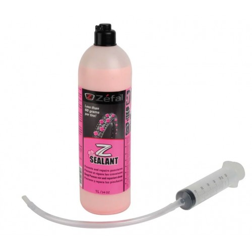 2701703200 Zéfal Sigillante per pneumatici Z Sealant Z Sigillante, Bottiglia da 1 litro con pistola e tubo