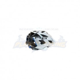 3HELM91UNBI Casco MET MTB All Mountain Terra Bianco Nero - Opaco UN 54/61