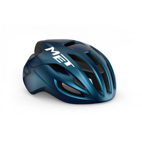 3HM132CE00LBL1 MET Casco da Ciclismo su Strada RIVALE MIPS BLU OTTANIO METALLIZZATO LUCIDO L
