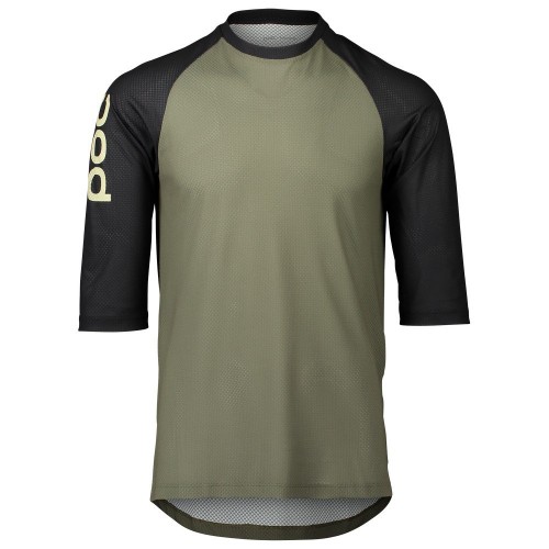 52833 POC MTB Pure 3/4 Jersey Epidote Green/Uranium Black M Apparel
