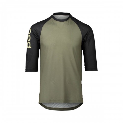 52833 POC MTB Pure 3/4 Jersey Epidote Green/Uranium Black XL Apparel
