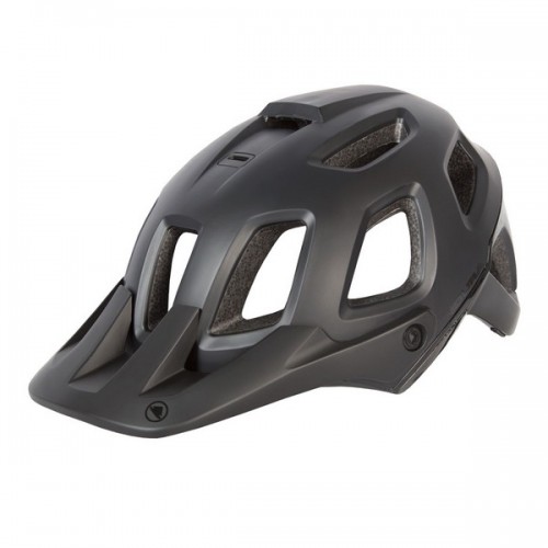 E1511BK Endura SingleTrack Helmet II Black S-M