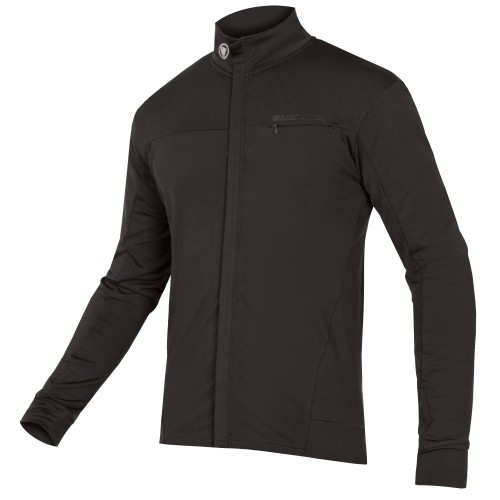 E3134BK Endura Xtract Roubaix L/S Jersey Black L