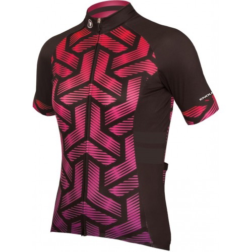 E6116CE/5 Endura maglia Triweave Graphics - donna, corta, rosa E6116CE TG. L