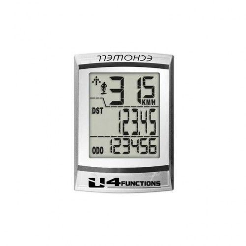 EC100400 Echowell Ciclo Computer U4 Bianco 4 Funzioni Con Filo