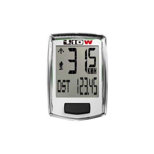 EC100605 Echowell Ciclo Computer U10W Bianco 10 Funzioni Wireless