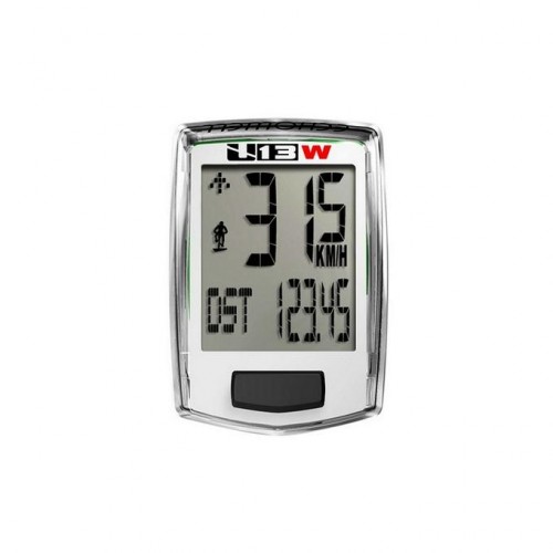 EC100800 Echowell Ciclo Computer U13W Bianco 13 Funzioni Wireless