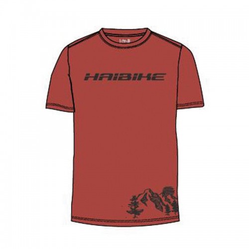 Haibike T-Shirt Maloja - unisex ruggine T. L colore ruggine