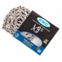 KMC CATENA 9 VELOCITÀ, SERIE X9.93 ARGENTO/GRIGIO