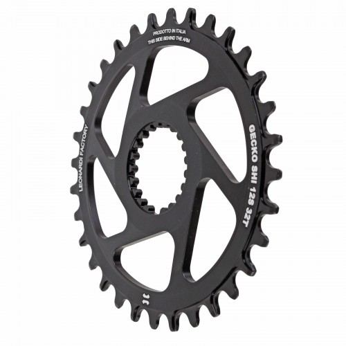 Leonardi Daisy XTR 12 Speed Round Ring, 28T - Nero GECKO