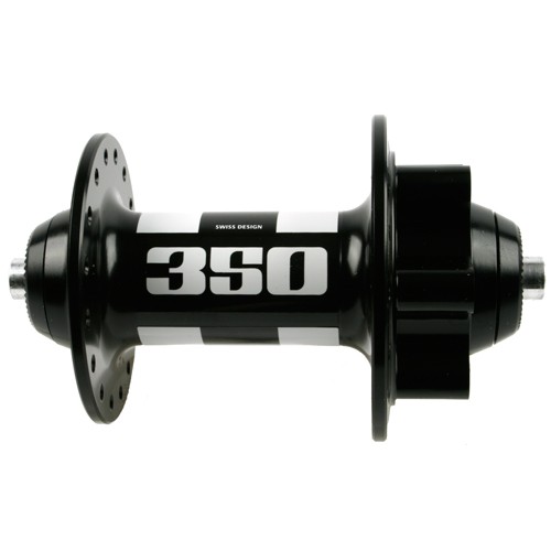 145838 DT Swiss Mozzo Anteriore 350 ATB Disco 32 Foro 100mm 6 Bulloni Nero