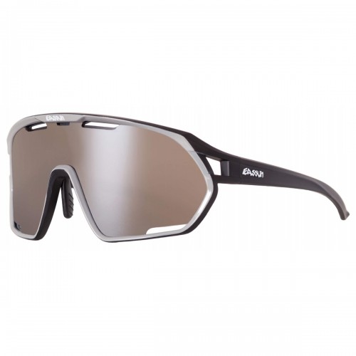 Occhiali Eassun Paradiso Nero argento mate con lenti Argento