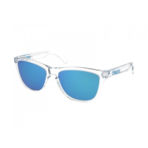 Occhiali Oakley Frogskins Cristal Clear lenti Prizm Sapphire