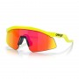 Occhiali Oakley Hidra Tennis Ball Yellow Lenti Prizm Ruby