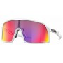 Occhiali Oakley Sutro S Matte White Lenti Prizm Road