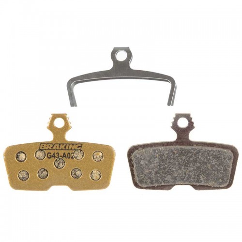 P20011 BRAKING Pastiglie freni a disco Braking P20 Carbo-Metallic Sram Code