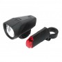 TL30-FB/01-RB Trelock Set Luci LED Anteriore e Posteriore Front 15/ 30 Lux con luce post.