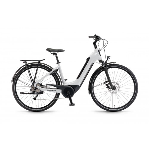 Winora Tria 7 eco (400 Wh), deragliatore a 7 velocità, bicicletta da donna, Wave, modello 2022, 28 pollici 51 M-L