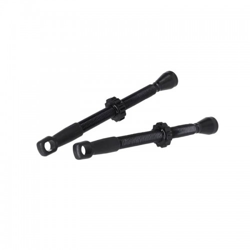 2501960037 XLC Valve set tubeless PU-X17 Set valvole Tubeless PU-X17, Presta 65mm, set da 2, nero